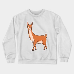 Kawaii Guanaco Crewneck Sweatshirt